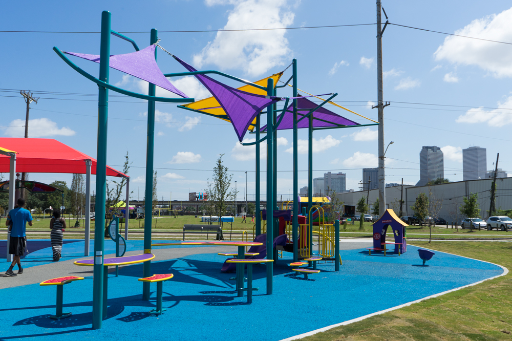 Lemann Playground on Lafitte Greenway